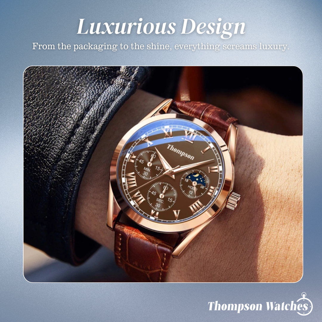 Butler | Classic Moonphase Mechanical Watch | 42mm