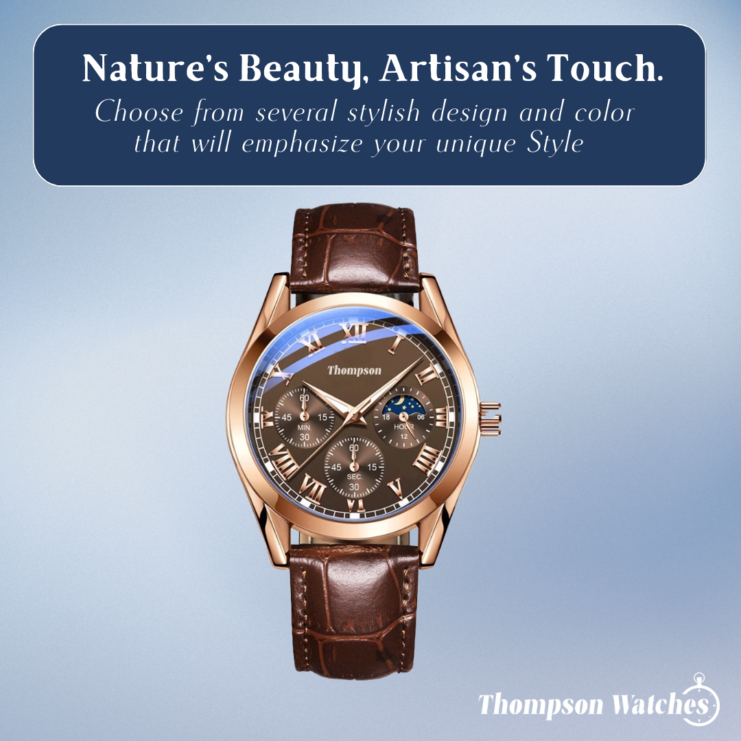 Butler | Classic Moonphase Mechanical Watch | 42mm